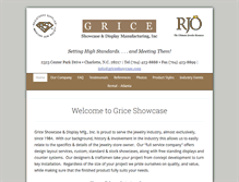 Tablet Screenshot of griceshowcase.com